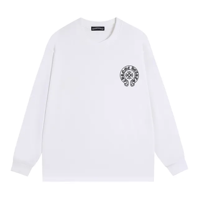 Chrome Hearts Graphic Back Print Black Long-Sleeve T-Shirt