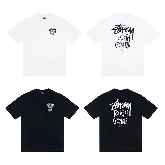 Stussy Tough Gear Graphic Print T-Shirt