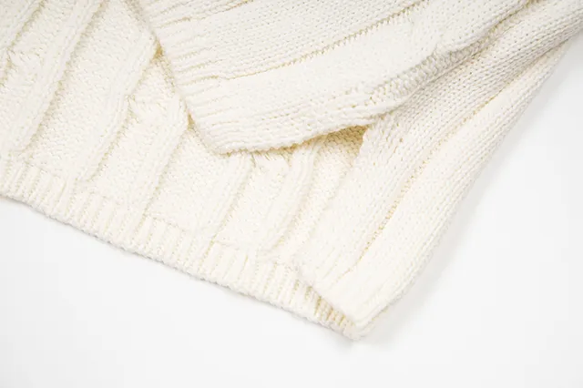 Polo Ralph Lauren Beige Navy Cable-Knit Sleeveless Polo Shirt