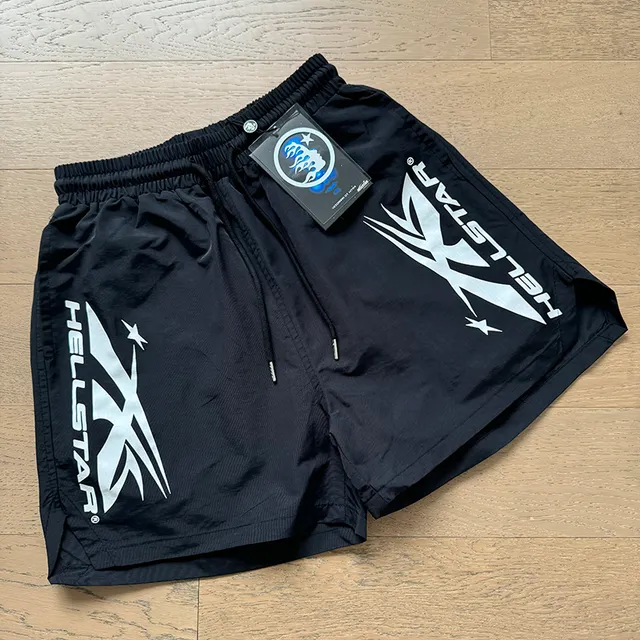 Hellstar Graphic-Print Crewneck T-Shirt and Drawstring Shorts Casual Set