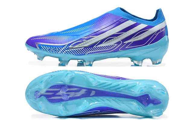 Puma Future Z Transparent Purple Low-Cut Molded-Stud Firm-Ground Soccer Shoes