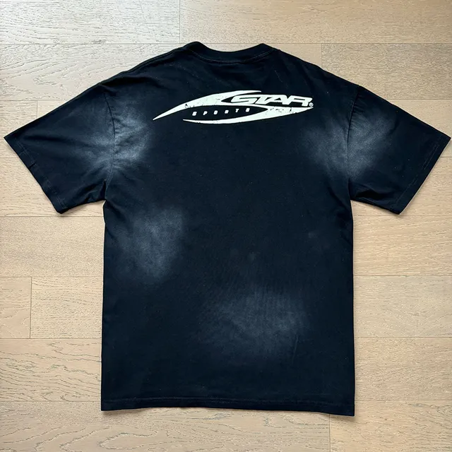 Helstar Star Graphic Distressed Black Tracksuit