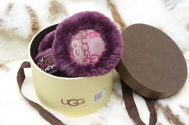UGG Tasman Shearling Ear Warmers Multicolor Beanie