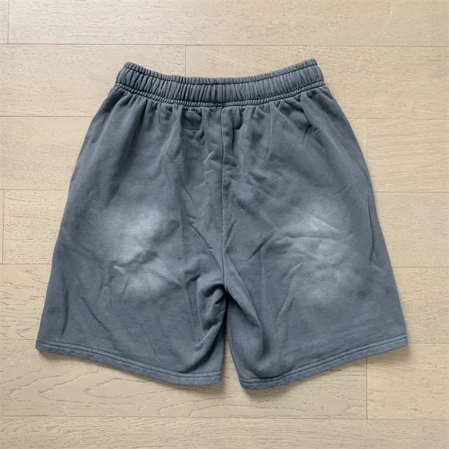 Tribal Flame Graphic Drawstring Shorts