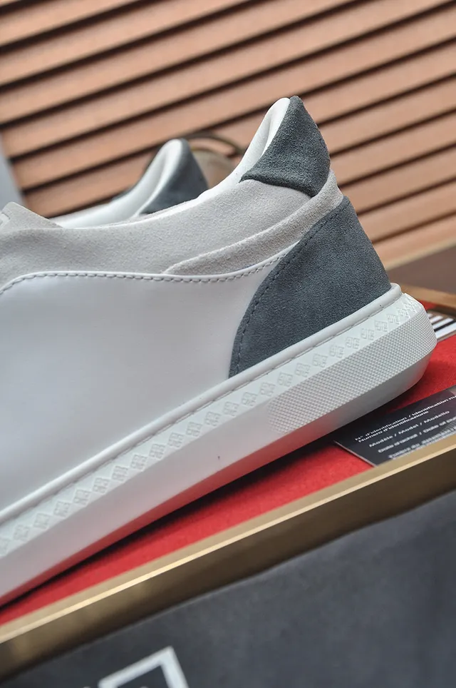 Givenchy City Sport White and Gray Leather Lifestyle Sneakers