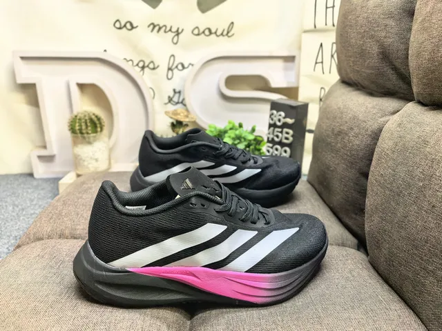 Adidas Blue Silver Engineered Mesh Upper Sculpted Dual-Density Midsole Running Shoes