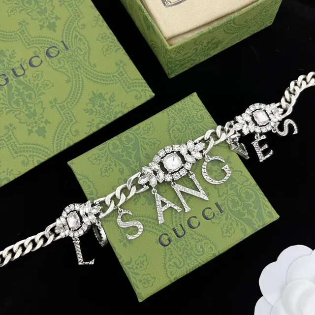 Chanel Los Angeles Crystal Lettering Curb Chain Fashion Belt Bag