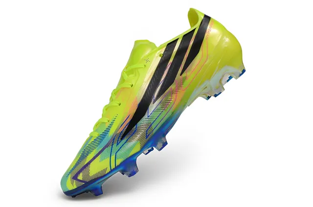 Adidas Hyperfast Neon Yellow Iridescent Firm-Ground Soccer Shoes