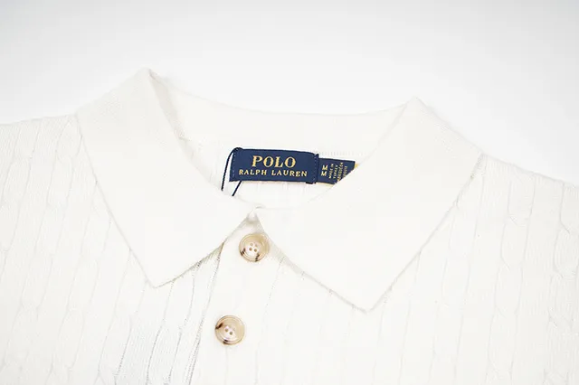 Polo Ralph Lauren Cable Knit Polo Shirt