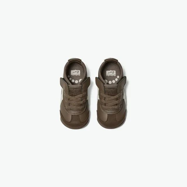 ASICS Beige Green Low-Top Lace-Up Lifestyle Sneakers
