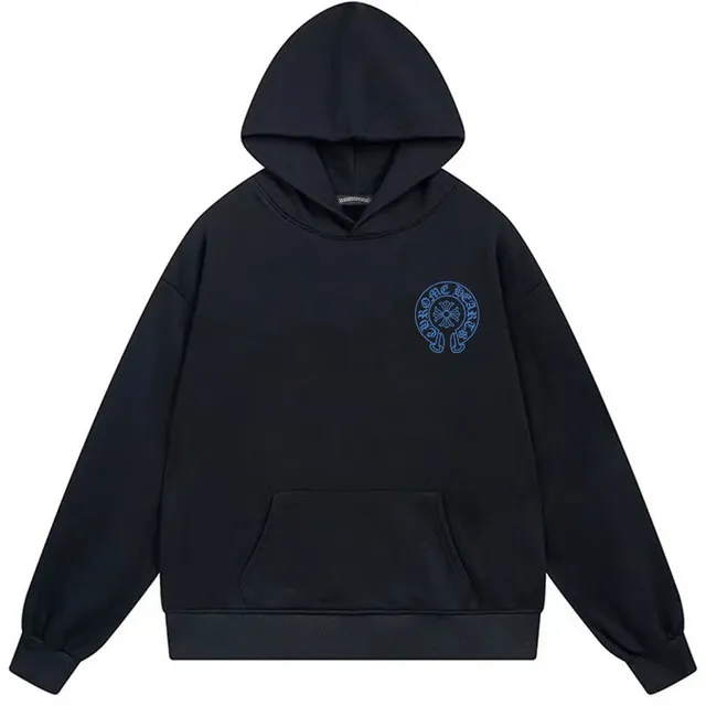 Chrome Hearts Circular Logo Black Hoodie