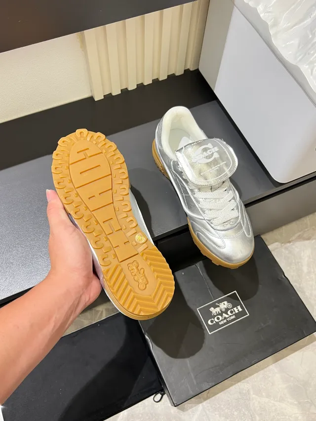 Puma Suede Metallic Silver Gum Lifestyle Sneakers