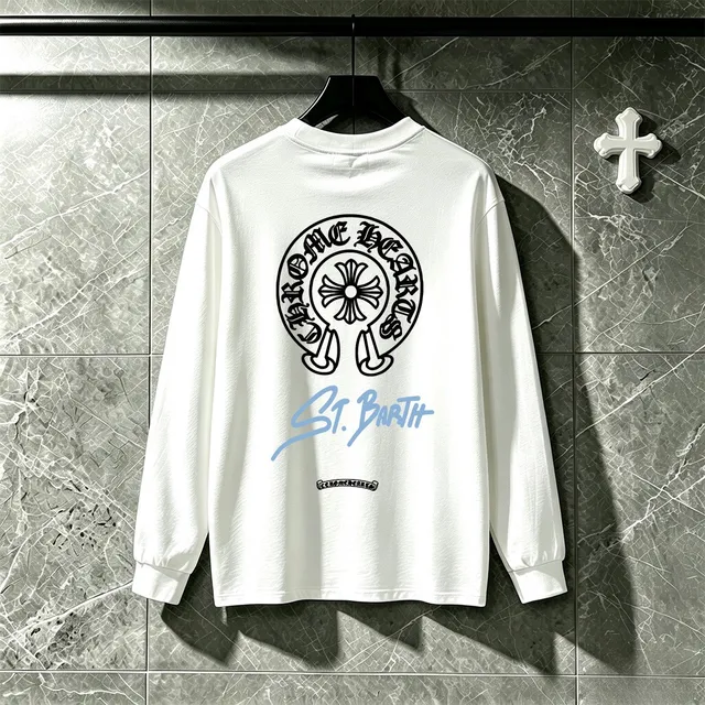 Chrome Hearts St. Barth Graphic Long-Sleeve T-Shirt
