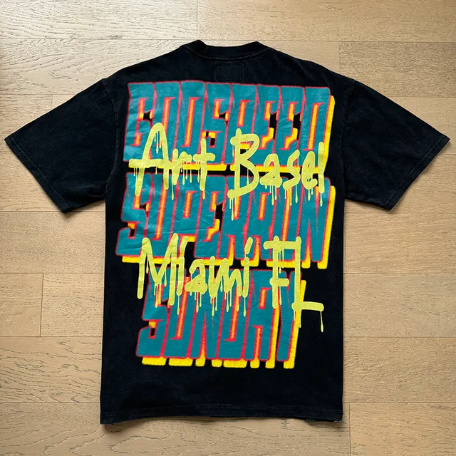 Godspeed Graphic Print Oversized T-Shirt