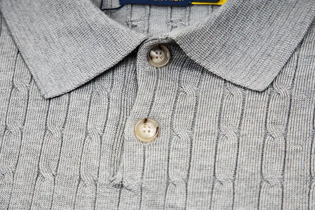 Polo Ralph Lauren Cable Knit Polo Shirt