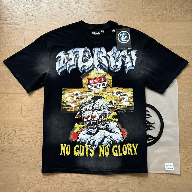 Hellstar Graphic-Print Crewneck T-Shirt