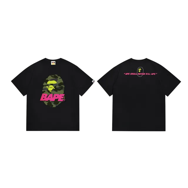 A Bathing Ape ABC Camo Ape Head Graphic T-Shirt