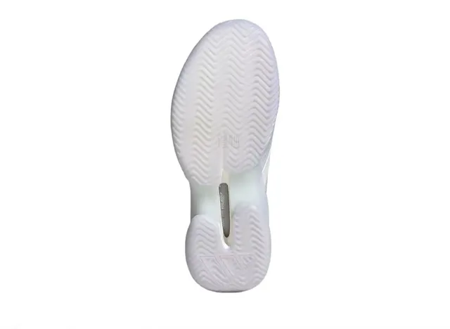 Adidas Purple White Breathable Mesh Upper Three-Stripe Side Branding Sneakers