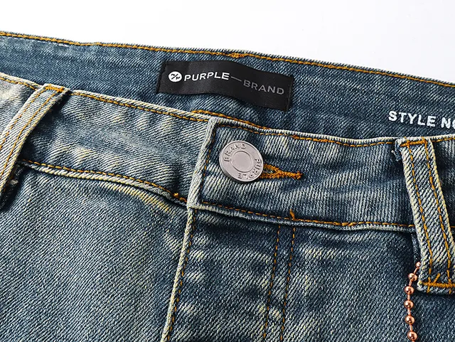 Purple Brand Distressed Light-Wash Flared Jeans