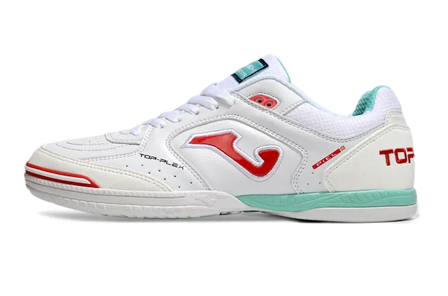 Joma Top-Plex White Blue Synthetic Upper Sneakers