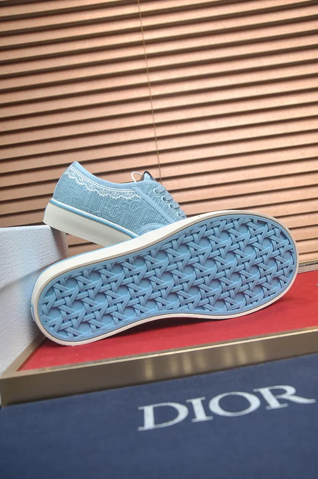 Vans Blue White Low-Top Lace-Up Lifestyle Sneakers