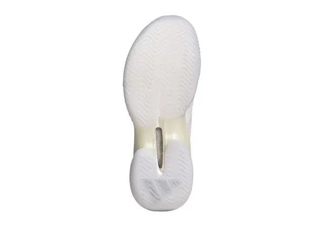 Adidas White Mesh Court Trainer Sneaker