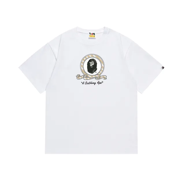 A Bathing Ape Graphic Print Crew-Neck Relaxed Fit T-Shirt