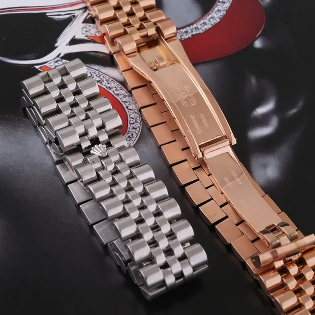 Rolex Jubilé Bracelet Two-Tone and Tri-Tone Metal Watch Bracelets