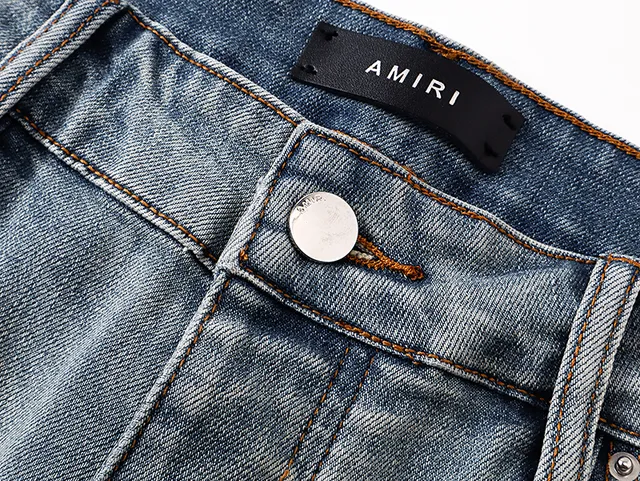 Blue Black Light-Wash Distressed Denim Mid-Thigh Length Shorts