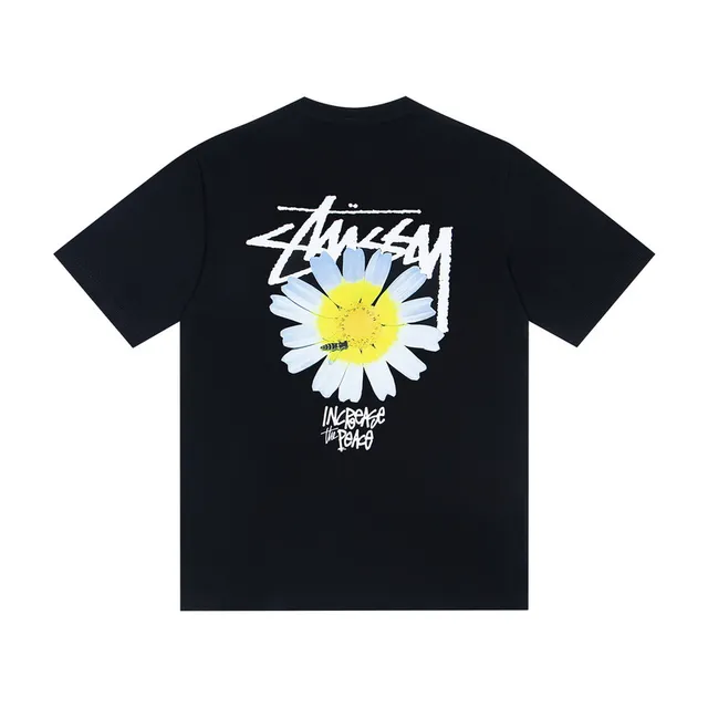 Stussy Daisy Graphic Print T-Shirt