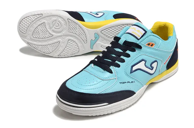 Joma Top-Plex White Blue Synthetic Upper Sneakers