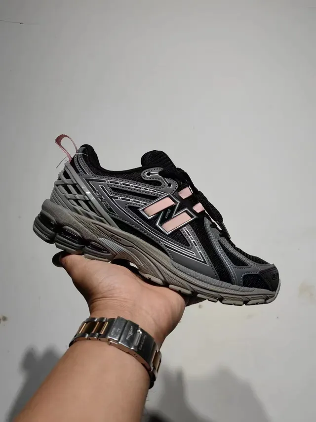 New Balance 1906R Black Silver Pink Running Shoes