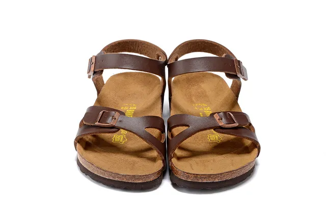 Birkenstock Arizona Brown Leather Casual Sandals
