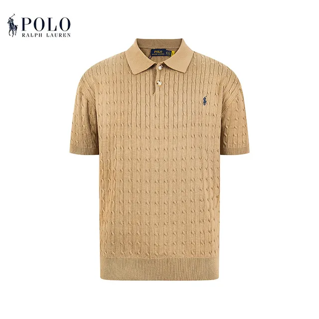 Polo Ralph Lauren Cable Knit Polo Shirt