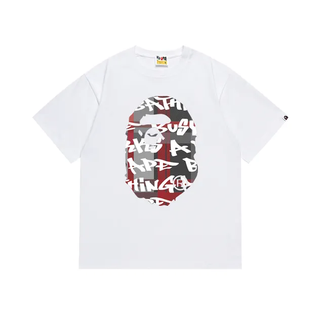 A Bathing Ape Ape Head Graphic Black T-Shirt
