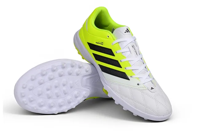 Adidas adizero Lightstrike Neon Yellow White Black Turf Soccer Shoes