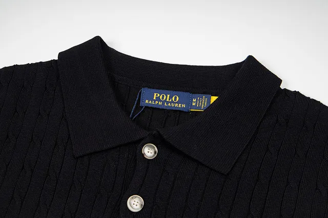 Polo Ralph Lauren Cable Knit Polo Shirt