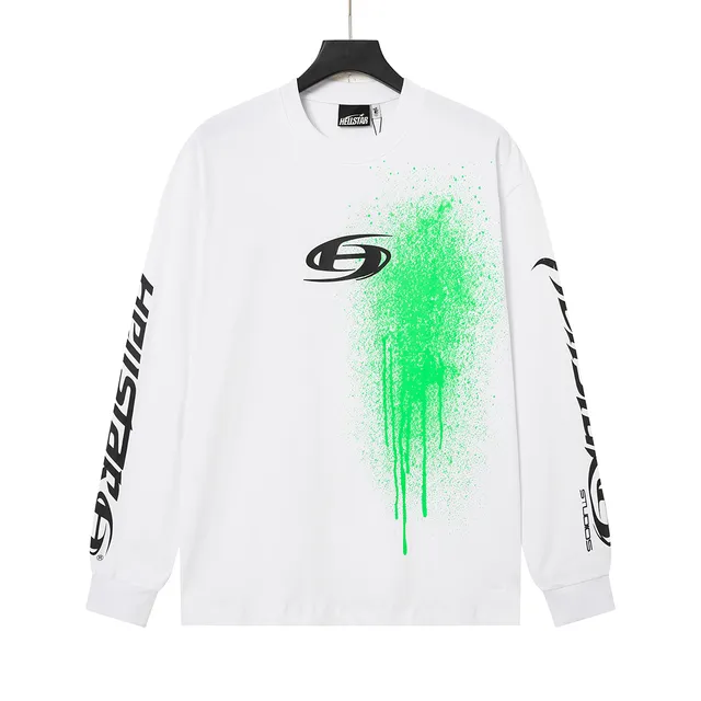 Hellstar Spray Graphic Long-Sleeve T-Shirt