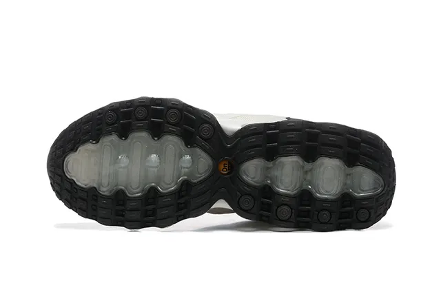 Nike Beige Black Low-Top Layered Mesh-Synthetic Upper Sneakers