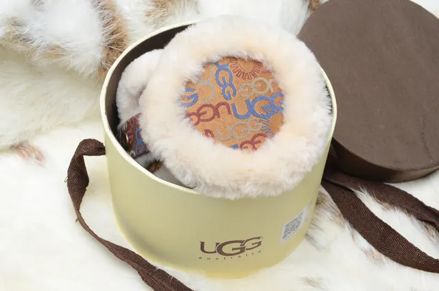 UGG Tasman Shearling Ear Warmers Multicolor Beanie