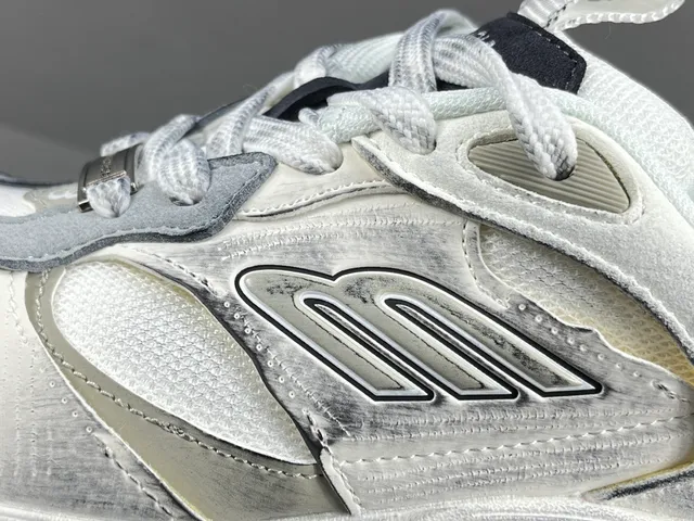 New Balance 9060 White and Black Chunky Sneakers