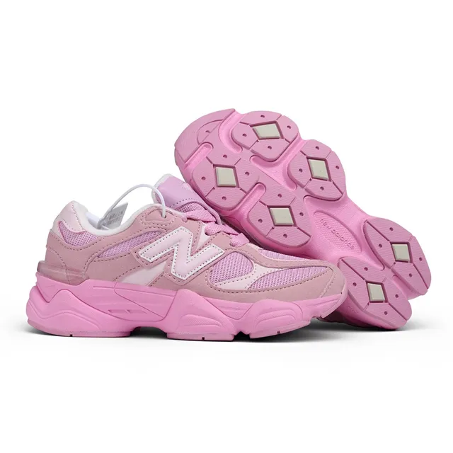New Balance 9060 Pink Mauve Chunky Sneakers