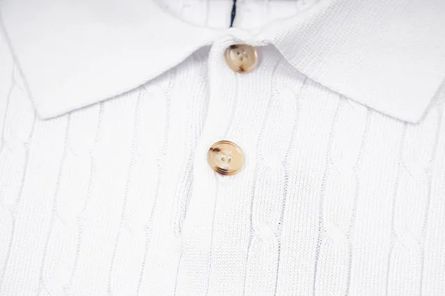 Polo Ralph Lauren Cable Knit Polo Shirt