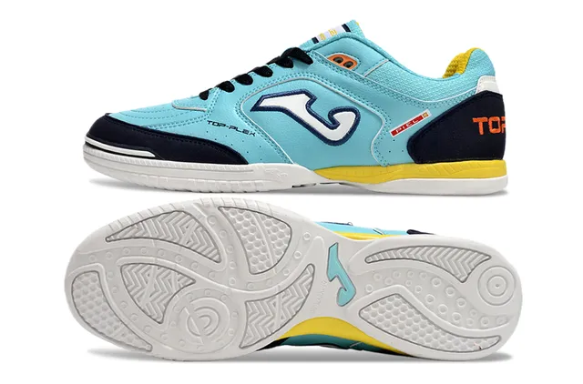 Joma Top-Plex White Blue Synthetic Upper Sneakers