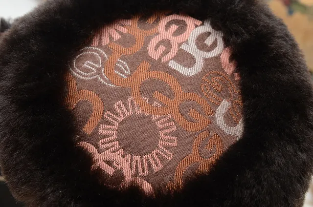 UGG Tasman Shearling Ear Warmers Multicolor Beanie