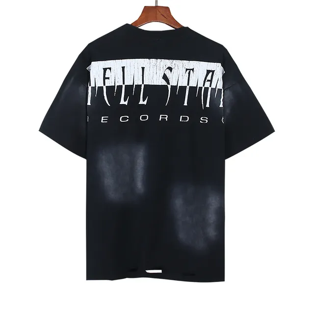 Hellstar Graphic Print Double-Sided T-Shirt