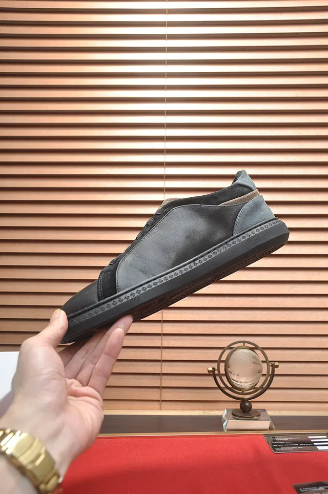 Givenchy City Sport Black Gray Suede Panel Lifestyle Sneakers