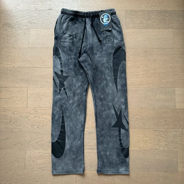 Hellstar Acid-Wash Graphic Tracksuit