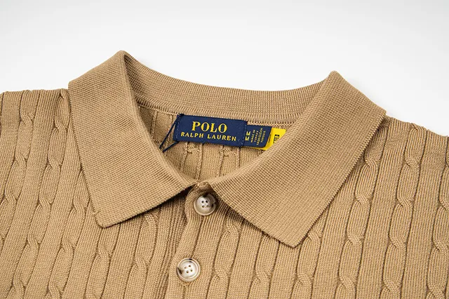 Polo Ralph Lauren Cable Knit Polo Shirt