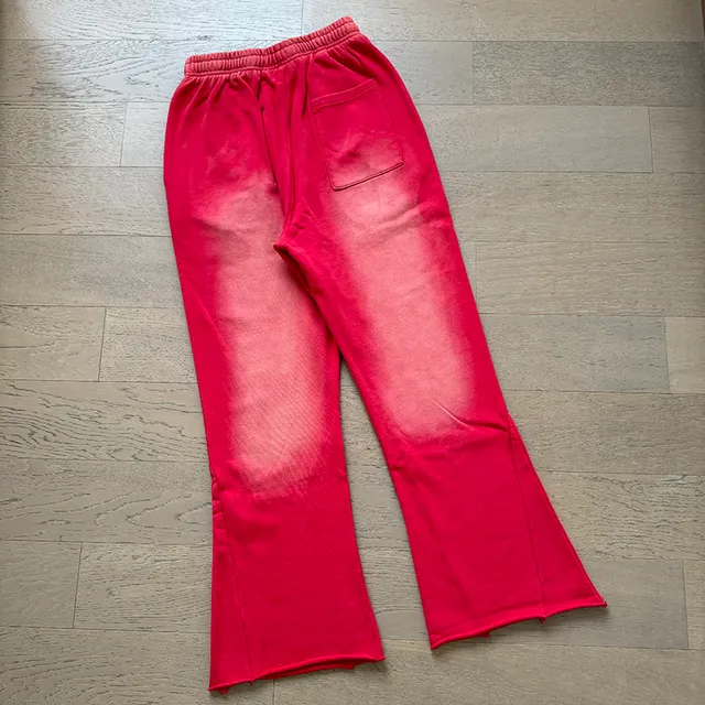 Hellstar Records Flame Graphic Red Tracksuit